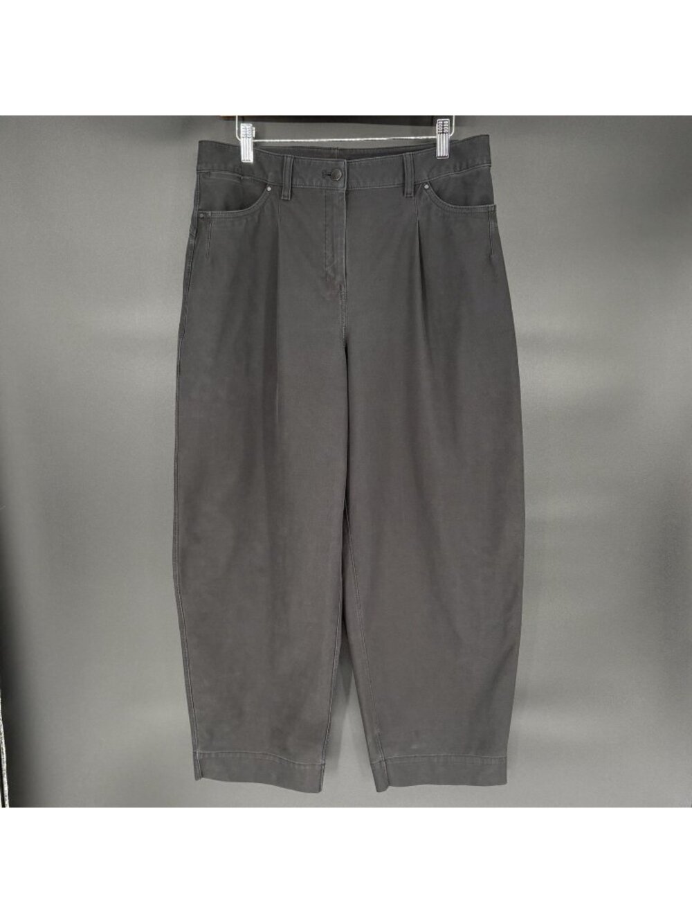Lululemon Womens City Sleek Barrel-Leg Pant Light Utilitech Size 31 Black W5FF8S